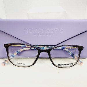 Humphrey's 594042 Petite Fit Authentic Eyeglasses 48-16-135 30/GRY